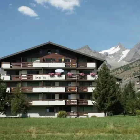 Kontiki Appartement-fewo 4-bettwohnung Kontiki C By Interhome Apartment Saas-Fee